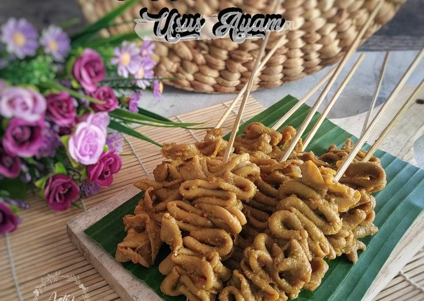 Sate Usus Ayam ala Angkringan