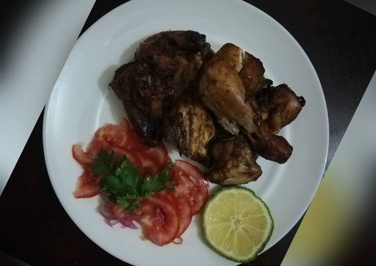 Recipe of Favorite Honey mustard baked chicken