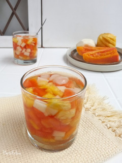 Foto resep Es (Setup) Buah Jadul