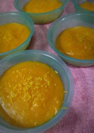 Una foto de Crema de Naranja y Zanahoria