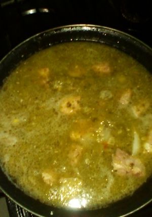 Una foto de Costilla en salsa verde