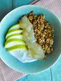 Granola with Apple Sauce