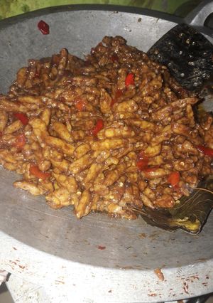 Foto resep Kering tempe pedas ala anak kost🏠 #5resepterbaruku