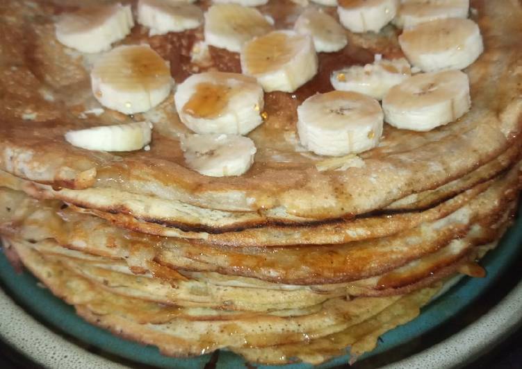 Recipe of Quick Banana pancakes