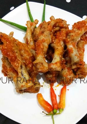 Foto resep Ceker Pedas Sederhana