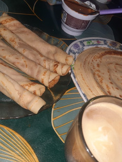 Una foto de Panqueques dulces 🥞🥛☕️🧉
