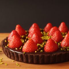 A picture of Chocolate Ganache Tart.