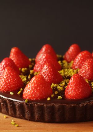A picture of Chocolate Ganache Tart.