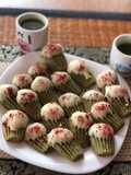 Matcha (Green Tea) Madeleines抹茶マドレーヌ