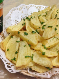 Foto resep Parmesan Potato Wedges