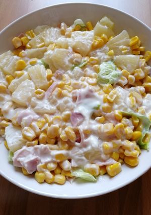 Una foto de Ensaladilla de maíz