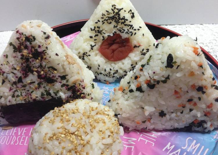 Japanese onigiri relleno!