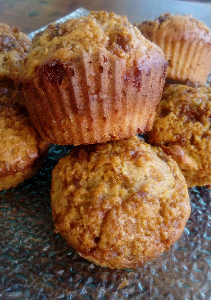 Una foto de Muffins de manzana fáciles y económicos