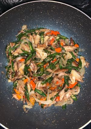 Foto resep Tongkol suir cabe hijau