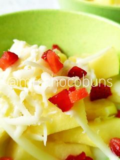 Foto resep Salad Apel dan Strawberry