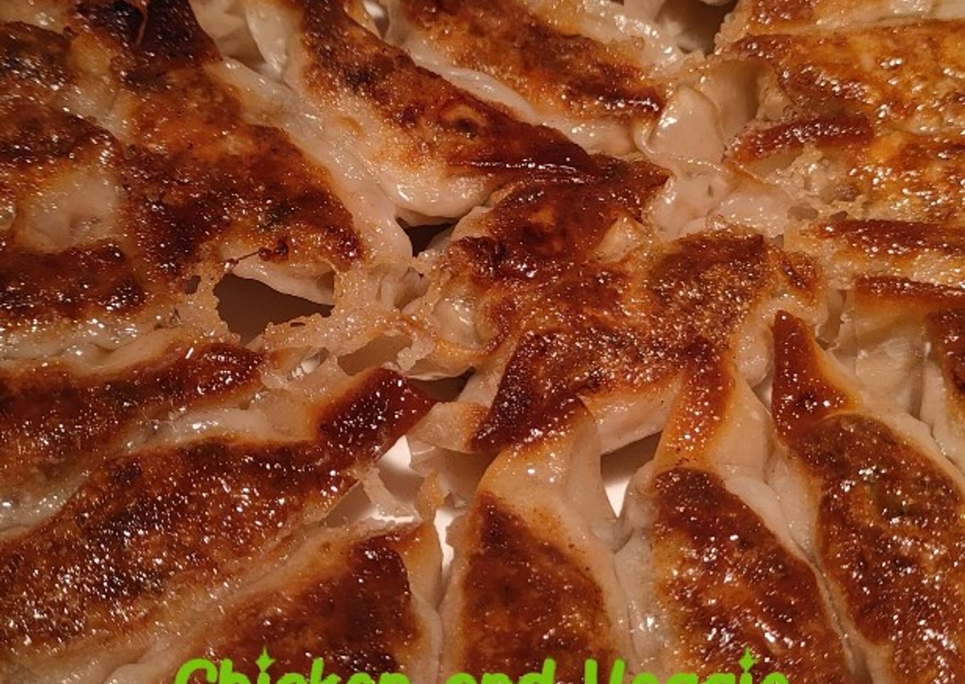Chicken and Veggie GYOZA