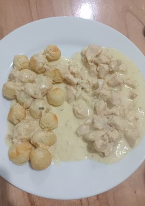 Una foto de Pollo a la mostaza!