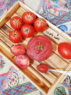عکسی از دستور سس کچاپ (سس گوجه فرنگی)🍅👌 Ketchup tomato sauce