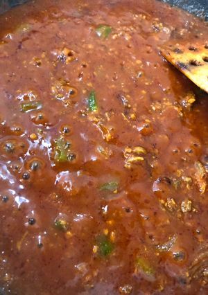 عکسی از دستور طرز تهیه مایه (سس) ماکارانی با سویا