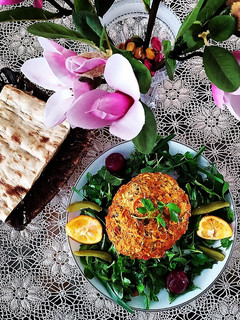 عکسی از دستور کوفته تبریزی