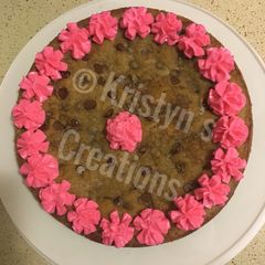 Cookie cake A picture of Cookie cake.