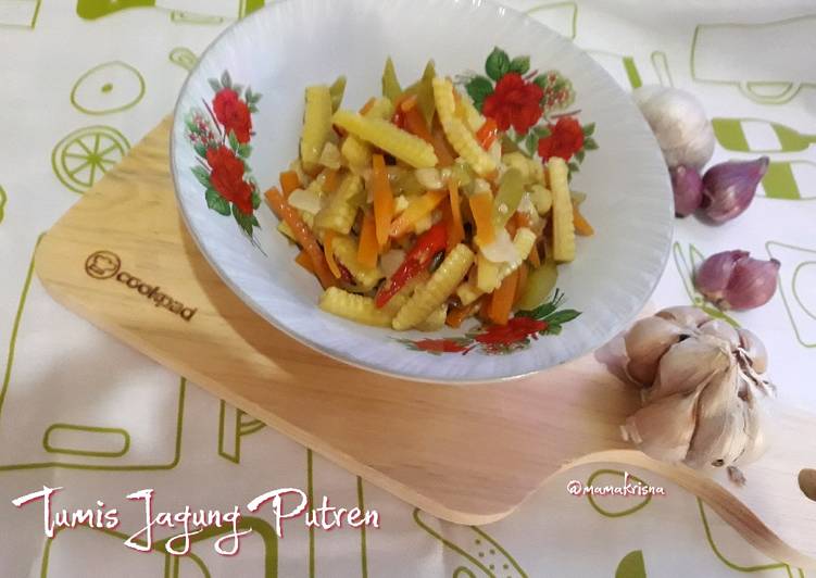 Resep Tumis Jagung Putren, Lezat Sekali