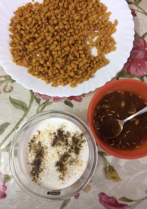 मसाला बूंदी दही चाट (masala boondi dahi chaat recipe in Hindi) रेसिपी मुख्य फोटो