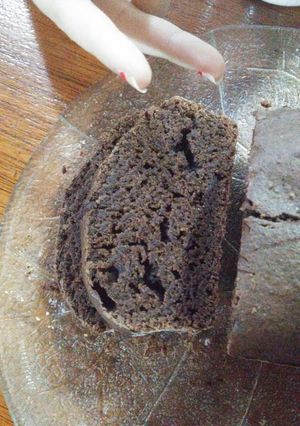 Una foto de Budín de chocolate