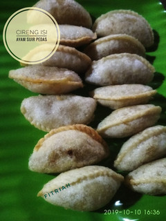 Foto resep Cireng isi ayam suir pedas