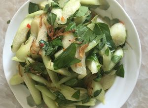 Hình của món Gỏi bạc hà (chay).