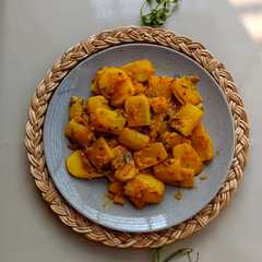 A picture of নিরামিষ মুলা ভুনা.
