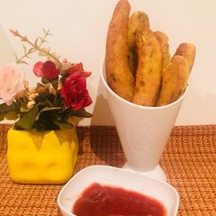 A picture of Sooji Aloo fries.