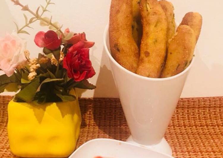 How to Prepare Super Quick Homemade Sooji Aloo fries