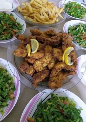 صورة لوصفة كريسبي دجاج مع تغيير شوي بالخلطة 🇸🇾