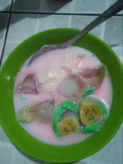 Foto resep Es Pisang Ijo