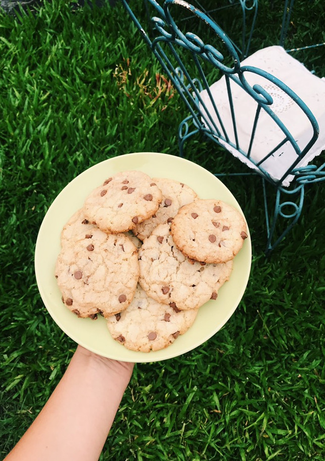 Una foto de Galletitas con chips de chocolate