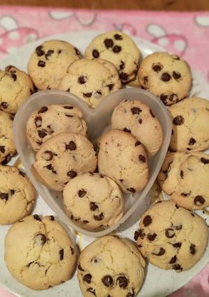 Una foto de Galletitas con chips de chocolate❤