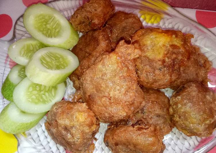 Bumbu Perkedel Daging ala-ala akyuuh | Langkah Membuat Perkedel Daging ala-ala akyuuh Yang Lezat Sekali