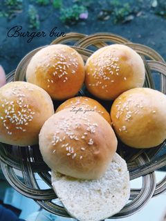 Foto resep Burger bun / Roti burger