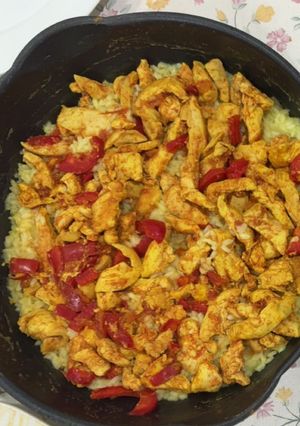 Foto de Paella de Frango