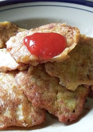Foto resep Omelette Pizza Macaroni BBQ 😋