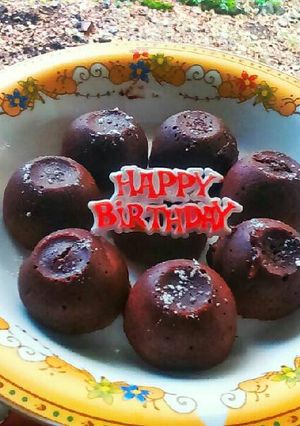 Foto resep Chocolate Lava Cake Kukus