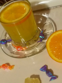 عکسی از دستور دمنوش پرتقالی🍊