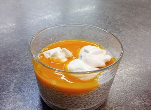 Zdjęcie przepisu Kokosowy pudding chia.