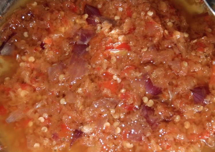 Sambal jahe bawang resep mertua