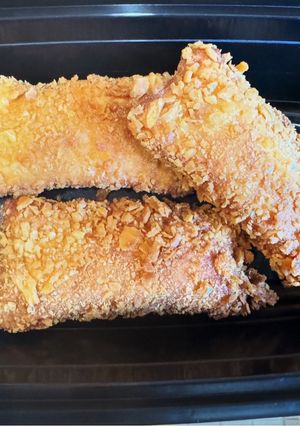 A picture of Crispy Cheesy Tuna Pie.