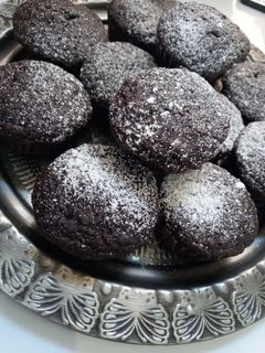 عکسی از دستور کاپ کیک کافی شاپی (شکلاتی)