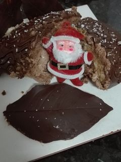 Una foto de Tronco de Navidad