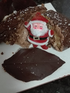 Una foto de Tronco de Navidad