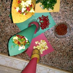 A picture of Popcorn Bhel.